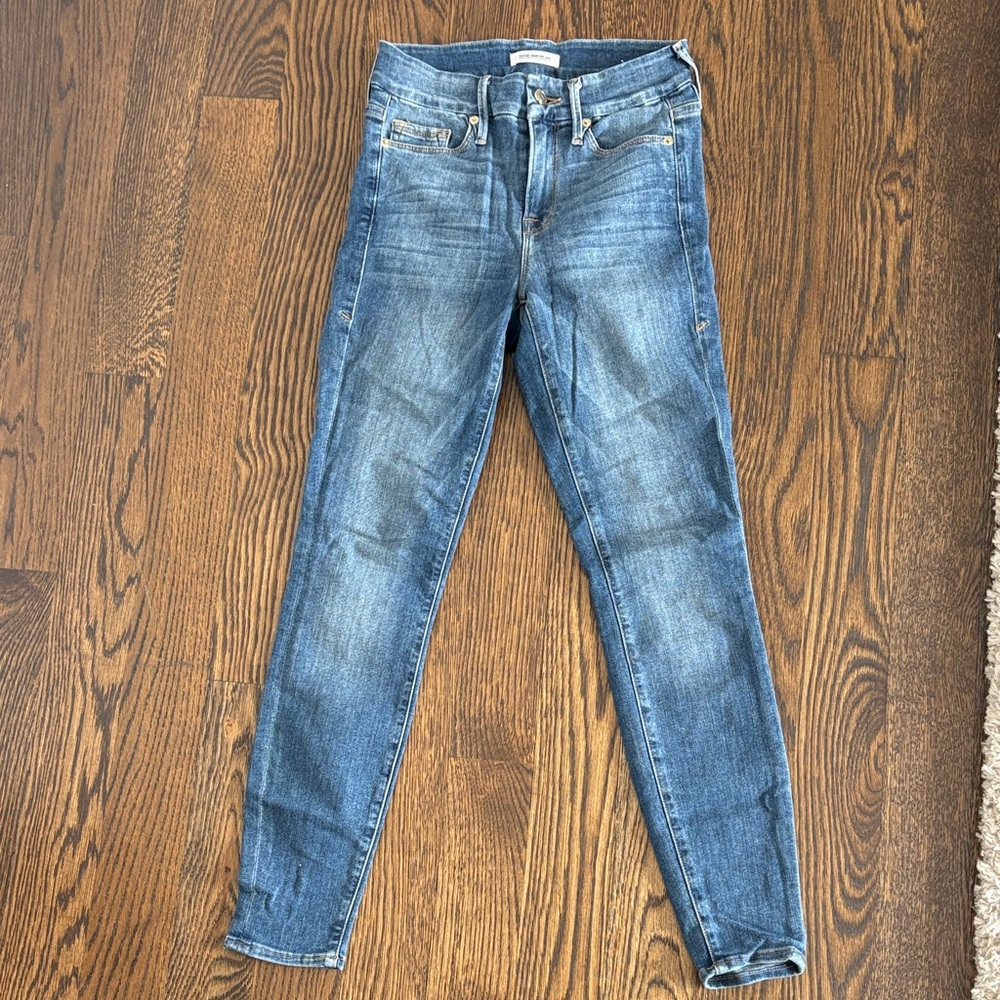 Good American Blue Skinny Jeans